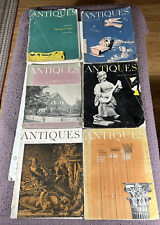 Lote mixto de 6 páginas de números posteriores de revista de antigüedades de la década de 1950 en forma aproximada mostrada segunda mano  Embacar hacia Argentina