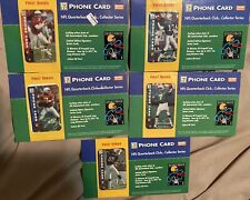 Juego completo sellado de tarjetas telefónicas de club de mariscal de campo de la NFL, serie de coleccionistas, 7-Eleven segunda mano  Embacar hacia Argentina