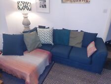 Teal sofa used for sale  LONDON