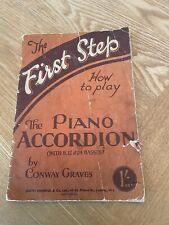Piano accordion book for sale  SWADLINCOTE
