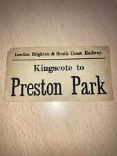 Lbscr. luggage label for sale  WOLVERHAMPTON
