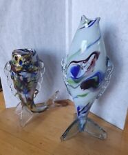 vintage glass ornaments fish for sale  BURTON-ON-TRENT