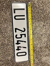 License plate original for sale  Elkhart