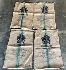 Variedad de bolsas de granos de café arpillera yute - ¡Compra 1 o más! *Ver fotos/descripción, usado segunda mano  Embacar hacia Argentina