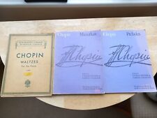 Chopin waltzes preludes for sale  WORTHING