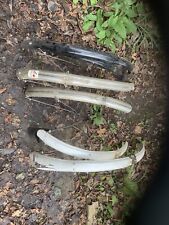 Pairs mudguards white for sale  COLCHESTER