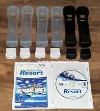 Wii Sports RESORT juego LOTE COMPLETO/juego paquete adaptador MotionPlus U_4 3 2 cubiertas segunda mano  Embacar hacia Argentina