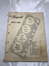 1972 fitzgerald gaskets for sale  Seattle