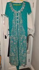 Indian lengha green for sale  ILFORD