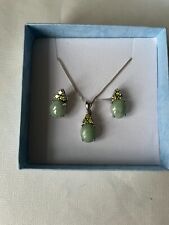 Sterling silver jade for sale  MITCHAM