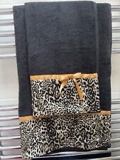 Black towel set for sale  PLYMOUTH