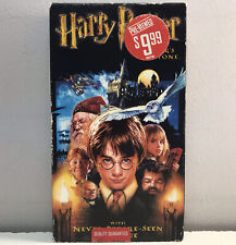 Harry Potter & the Sorcerer's Stone VHS 2002 Video Tape Blockbuster Rental RARO! comprar usado  Enviando para Brazil