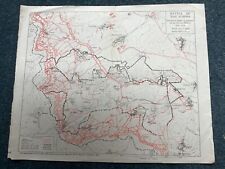 Ww1 map battle for sale  UK