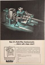 Used, 1965 Print Ad Kwik-Way Contourmatic Brake Service Centers Cedar Rapids,Iowa for sale  Shipping to South Africa