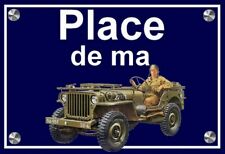 Plaque place jeep d'occasion  Paris I