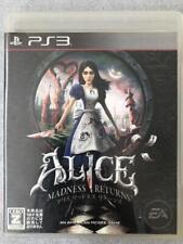 ALICE MADNESS RETURNS PlayStation 3 Jogo Confirmado do Japão Usado Bom (K), usado comprar usado  Enviando para Brazil