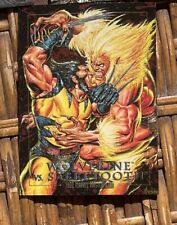 Wolverine vs Sabertooth Foil card for sale  Shipping to South Africa