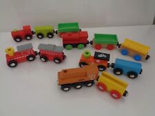 Wooden trains assorted for sale  Shipping to Ireland