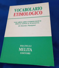 Vocabolario etimologico.della  usato  Torino