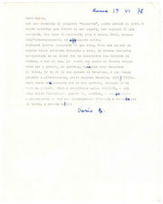 1978 roma lettera usato  Milano