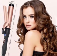 Curling Wand Tongs 38mm Large Barrel Iron Adjustable Temp Long Medium Hair Pro, used for sale  Shipping to South Africa