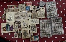 Wooden rubber stamps for sale  RUSHDEN