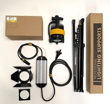 Dedolight DLED4-D Daylight Focusing Lighthead w/DT4 Powersupply, Manfrotto Stand for sale  Shipping to South Africa