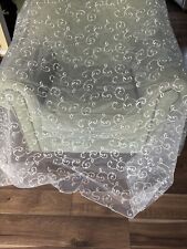 Gorgeous sheer tablecloth. for sale  Stillwater