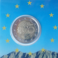 Używany, 2 euro commemorativo ANDORRA 2014 INGRESSO CONSIGLIO EUROPEO na sprzedaż  Wysyłka do Poland
