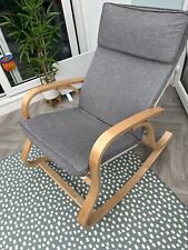 Grey rocking chair for sale  BRISTOL