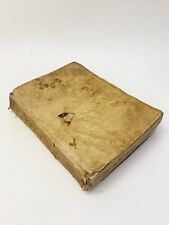 Libro antico 1608 usato  Chiavenna