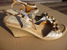 Damen sandale keilabsatz gebraucht kaufen  Berlin