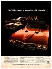 Vintage 1969 Pontiac Grand Prix / GTO - Anúncio impresso original (8x11) - Anúncio comprar usado  Enviando para Brazil