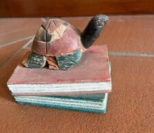 Tartaruga legno libri usato  Scafati