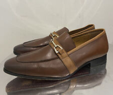 Mack James Brown Horsebit Loafer Buckled Shoe Men’s Size 10M US for sale  Shipping to South Africa