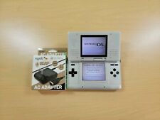 Nintendo DS Fat Original NTR-001 Console Titanium Silver w/ Charger Working for sale  Shipping to South Africa