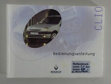 Betriebsanleitung / Handbuch Renault Clio Stand 2000 comprar usado  Enviando para Brazil