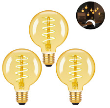 DSLebeen E27 LED Vintage Light Bulbs 6W (40W Incandescent Equivalent) G80 Edison for sale  Shipping to South Africa