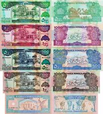 Somaliland set banconote usato  Anzio