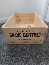 Wine Box Crate Wooden Storage Heavy Sturdy Stackable French 12 Bottle Size for sale  Shipping to South Africa