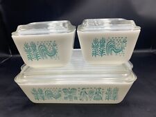 Pyrex turquoise butterprint for sale  Staten Island