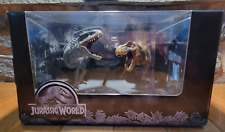 Jurassic World Limited Ed T-REX + INDOMINUS REX (somente estátuas) Bookends certificado de autenticidade, usado comprar usado  Enviando para Brazil