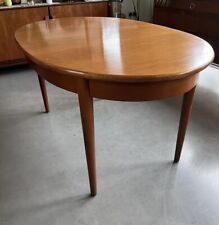 Compact Mid Century Modern G Plan Oval, Extendable, Teak Dining Table for sale  Shipping to South Africa