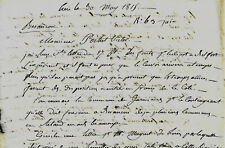 1815 lettre maîtres d'occasion  Vesoul