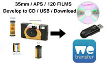 COLOUR FILM DEVELOPMENT & 4.5Mb We Transfer/CD/USB - 35mm/120/APS  comprar usado  Enviando para Brazil