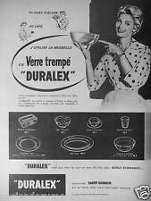 Publicité 1958 verre d'occasion  Compiègne