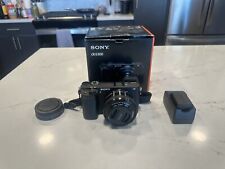 Câmera Digital Mirrorless Sony A6300 4K 24.2MP - Preta com Lente de Zoom 16-50mm comprar usado  Enviando para Brazil