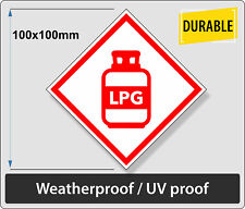 Lpg warning high for sale  Shipping to Ireland
