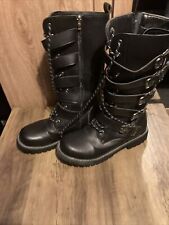 Mens gothic boots for sale  LONDON