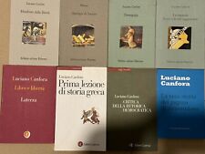 Luciano canfora. filologia usato  Italia